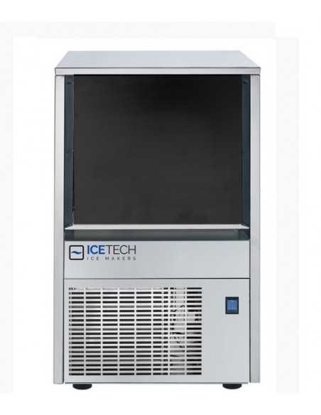 Fabbricatore di ghiaccio cubetto cavo produzione 22-24 Kg in 24 ore - Serbatoio 12 Kg Fabbricatore di ghiaccio cubetto cavo produzione 22-24 Kg in 24 ore - Serbatoio 12 Kg