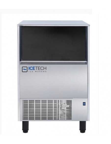 Hollow cube ice maker with production of 80 - 84 Kg in 24 hours