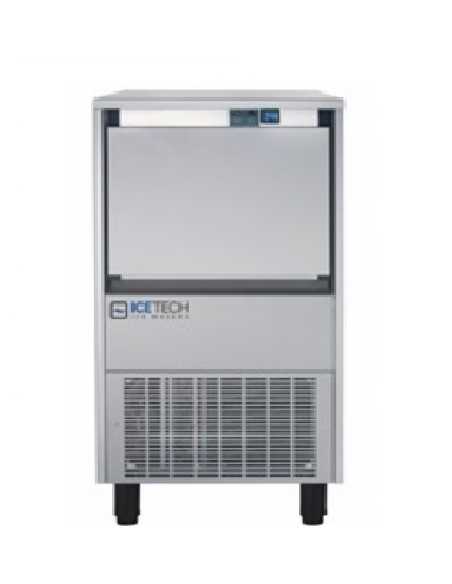 Granular flake ice maker with production of 55-58 Kg in 24 hours