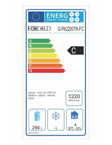 Tabla refrigerada - N. 2 puertas - cm 151 x 80 x 95 h