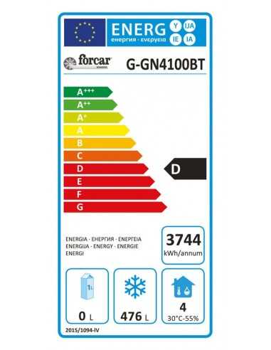 Tavolo refrigerato - N. 4 porte - cm 223 x 70 x...