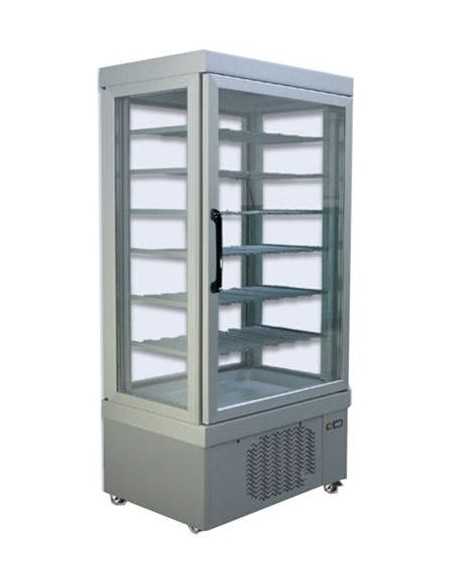 Vetrina refrigerata - Capacità 530 lt - cm 76 x 76 x 191h