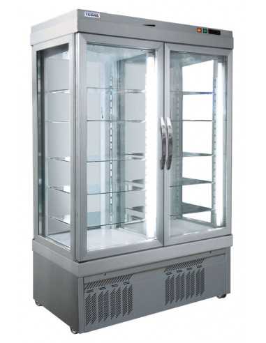 Refrigerated display case - Capacity 935 lt - cm 132 x 64 x 186h