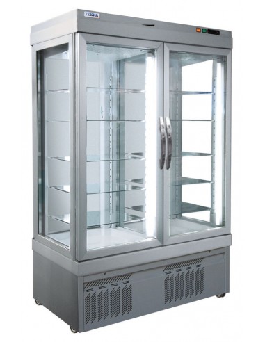 Vetrina refrigerata - Capacità 935 lt - cm 132 x 64 x 186h