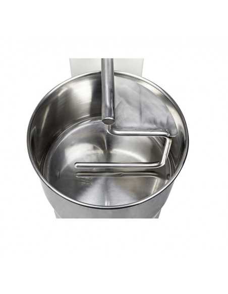 Mezclador espiral - Capacidad  KG 25 / lt 32 - Trifasico - cm 47 x 62.5 x 79.5h