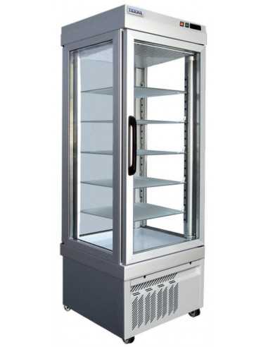 Vetrina refrigerata - Capacità 550 lt - cm 76 x 76 x 186