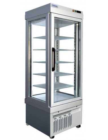 Vetrina refrigerata - Capacità 560 lt - cm 76 x 76 x 186h