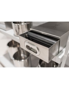 Cassetto battefondi café soprabanco - cm 24 x 38 x 11 h 2