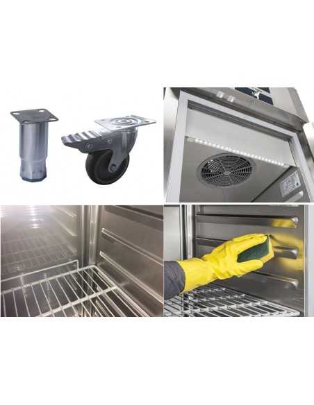 Freezer cabinet negative temperature  - Capacity Lt 235 - cm 68 x 73 x 197.5h
