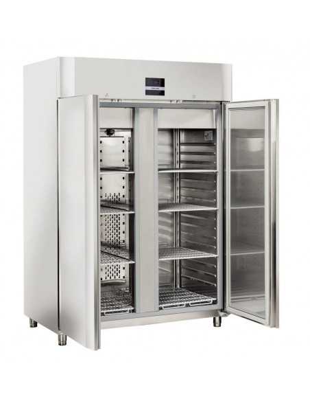 Armario congelador de temperatura negativa -22°/ -18°C - Capacidad 1255 - cm 140 x 82,3 x 204,5 h