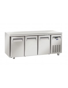 Freezer table - Tropicalized - N. 3 doors - cm 181.5 x 70... 2