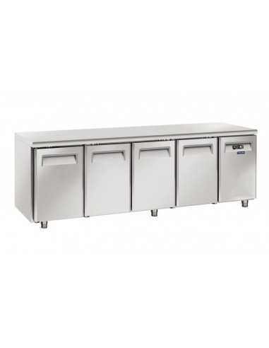 Tropicalized freezer table - N. 4 doors - cm...
