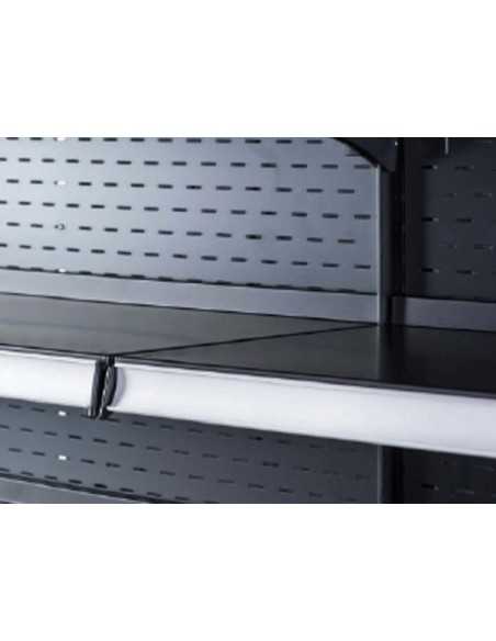 Wall display case - With sliding doors - Ventilated - Capacity lt 509 - Temperature +3/+5° C - cm 96 x 63.5 x 209.5h