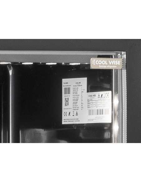 Display Case - Capacity 372 lt - cm 59.5 x 60.4 x 198 h