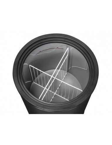 Congelador circular - Negro - Capacidad 77 Lt -...