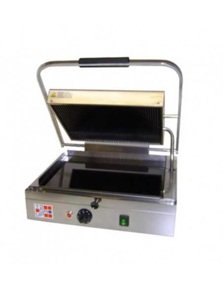 Piastra vetroceramica con piano liscio e coperchio liscio - Piastra singola Piastra vetroceramica con piano liscio e coperchio liscio - Piastra singola