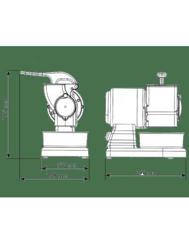 Gratugia - Production Kg/h 30 (forming) - Kg/h...