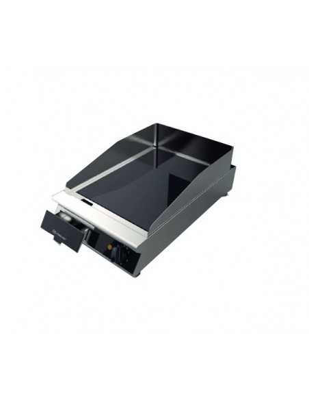 Fry top vetroceramica con piano liscio ad infrarossi cm 41 x 67 x 12 h Fry top vetroceramica con piano liscio ad infrarossi cm 41 x 67 x 12 h