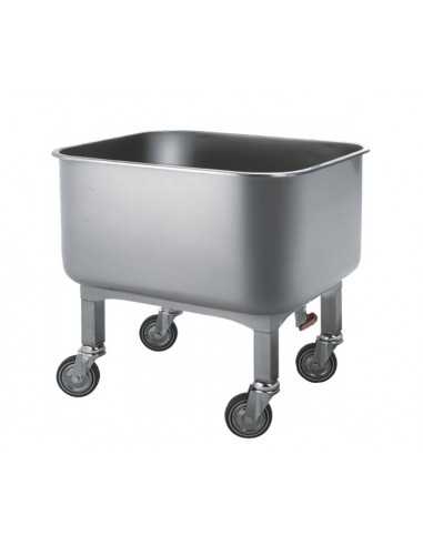 Wheeled tank -Capacity 200 liters - cm 80 x 60...