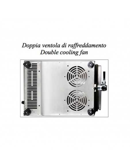 Freidora de inducción Capacidad de aceite 8 litros cm 28,8 x 47,8 x 41 h