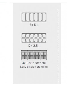 Ice cream counter - Vaschette n. 6 x liters 5 or 12 x... 2