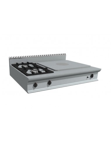 Gas cooker - All plate - N. 2 stoves - cm 120 x 90 x 27 h