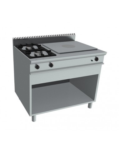 Gas cooker - All plate - N. 2 stoves - cm 120 x 90 x85h