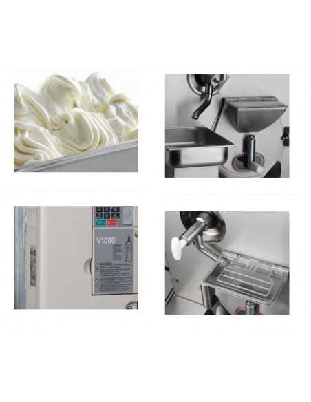 Mantecatore - Produzione Kg/h 12 max 75 - cm 61.3 x 95 x 141 h