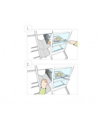 Self-service pallet display with 6 compartments...