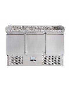 Mostrador para pizza de 3 puertas - cm 140 x 70 x 102h 2