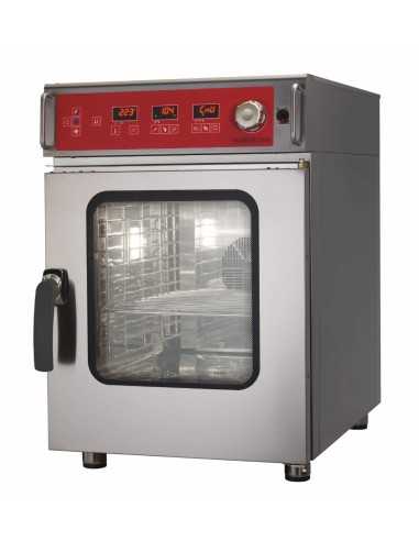 Horno eléctrico combinado - N.6 x GN 2/3 - cm 51.7 x 71.5 x 77h