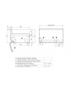 Electric cooker - Capacity lt 17 - Faucet + Spell - cm 40... 2