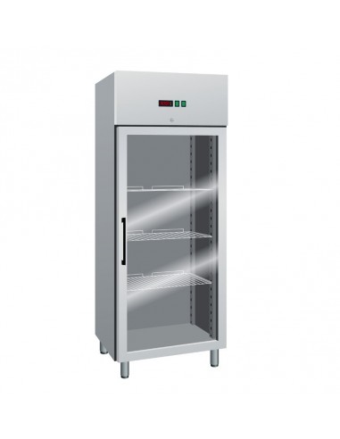 Refrigerator cabinet GN 2/1 - Capacity  650 lt - cm 74 x 83 x 200 h