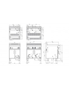 Electric cooker - Capacity 25 liters - cm 40 x 70.5 x 90 h 2