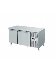Refrigerated table - N.2 doors - cm 136 x 70 x 85h