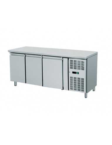 Tabla refrigerada - N. 3 puertas - cm 179.5 x 70 x 85h