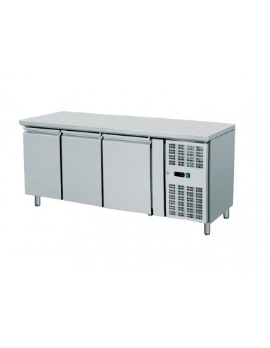 Refrigerated table - N. 3 doors - cm 179.5 x 70 x 85h