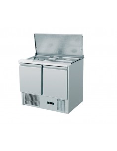 Ensaladas refrigeradas - N.2 puertas - cm 90x 70 x 87.6 h
