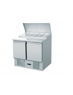 Ensaladas refrigeradas - N.2 puertas - Bacinelle x 5 - cm...