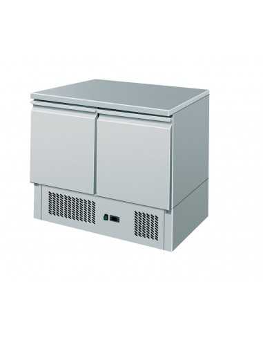 Saladette refrigerata - N.2 porte - cm 83 x 59.5 x 42 h