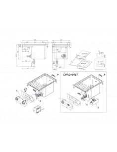 Cuocipasta elettrico - Capacita lt 25 - Scarico a... 2