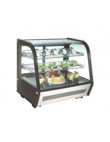 Espositore refrigerato da banco - Capacità  lt 100 - cm 71 x 46.7 x 67.6 h