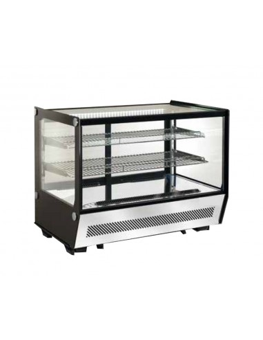 Refrigerated counter display - Capacity lt 160 - cm 88 x 56.8 x 68.6 h