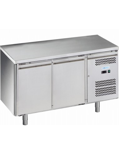 Refrigerated table - N. 2 doors - cm 136 x 60 x 85 h