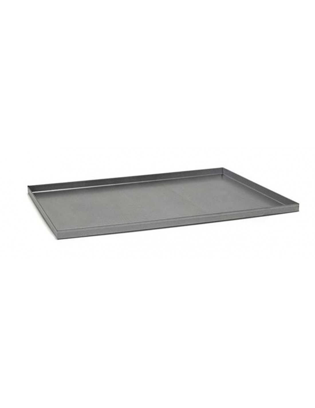 Aluminized pan - cm 60 x 40 x 2 h