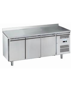 Refrigerated table - N. 3 doors - cm 202 x 80 x 95 h