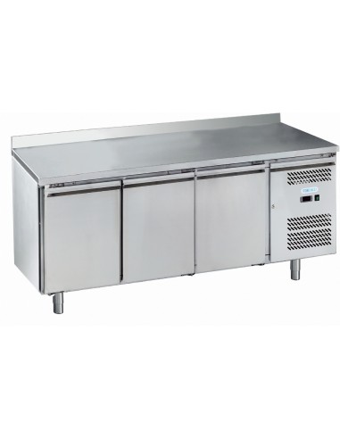Refrigerated table - N. 3 doors - cm 202 x 80 x 95 h