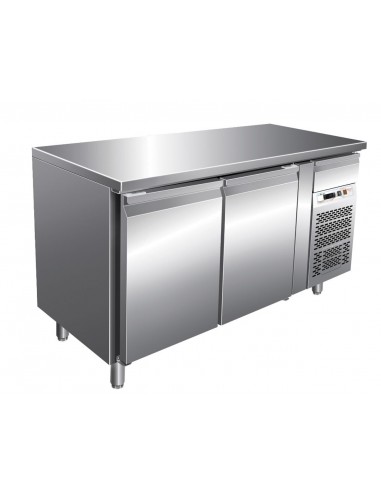 Refrigerated table - N. 2 doors - cm 136 x 70 x 86 h