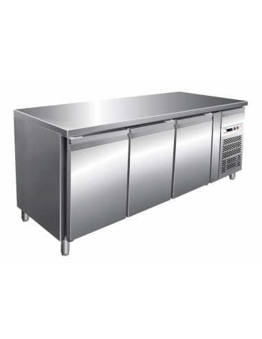 Refrigerated table - N. 3 doors - cm 179.5 x 70 x 86 h