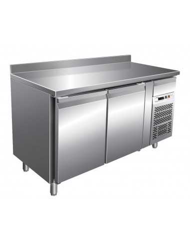 Tabla refrigerada - N. 2 puertas - Alzatina - cm 136 x 70 x 86/96 h